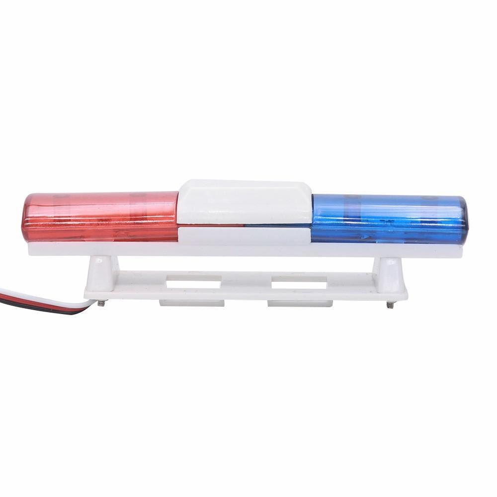 Led Police Flashing Light Blue / Red Color For TAMIYA 1/10 RC Touring Drift Car