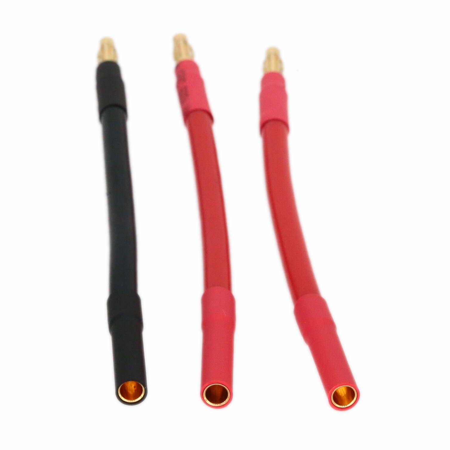 RC Brushless Motor ESC 10awg 4″ Silicone Wire 4.0mm Female to 4mm Male bullets