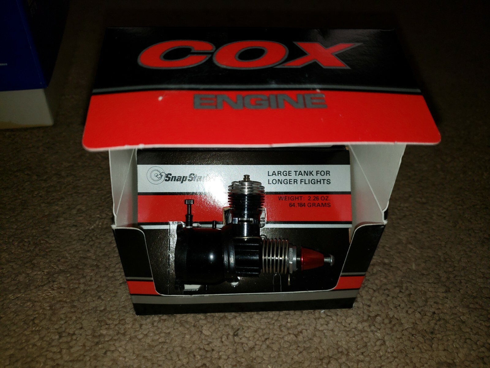 Cox .049 – COX engine – COX Black Widow .049 – NIB – No 150