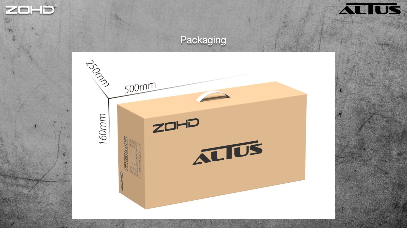 ZOHD Altus 980mm Wingspan Twin Motor V-Tail EPP FPV RC Airplane KIT