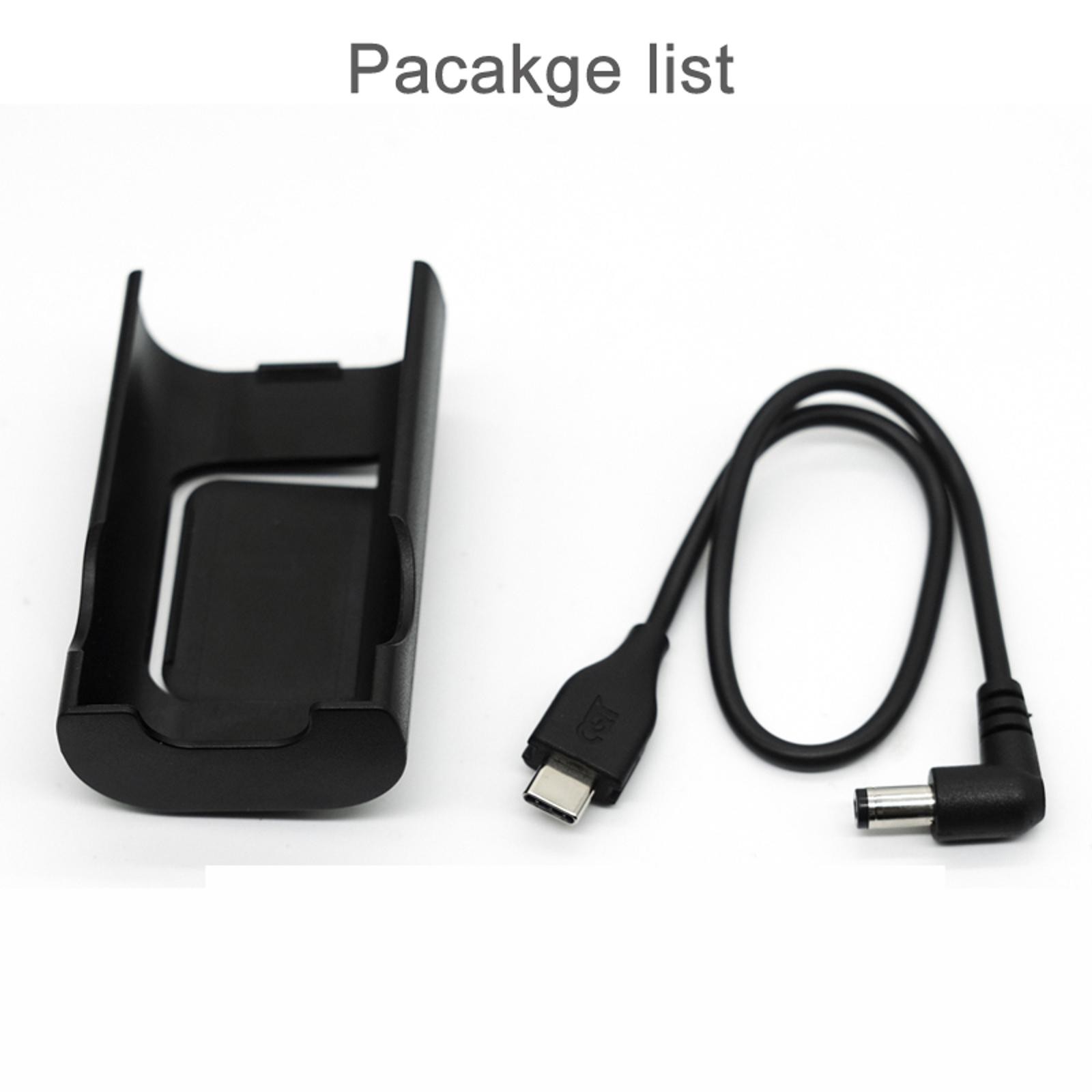 Power Charging Cable Line With Battery Case For DJI FPV Combo Goggles V2 Glasses