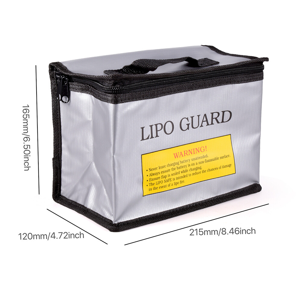 Lipo Guard Safety Bag Fireproof Explosion-Proof Portable for RC Battery