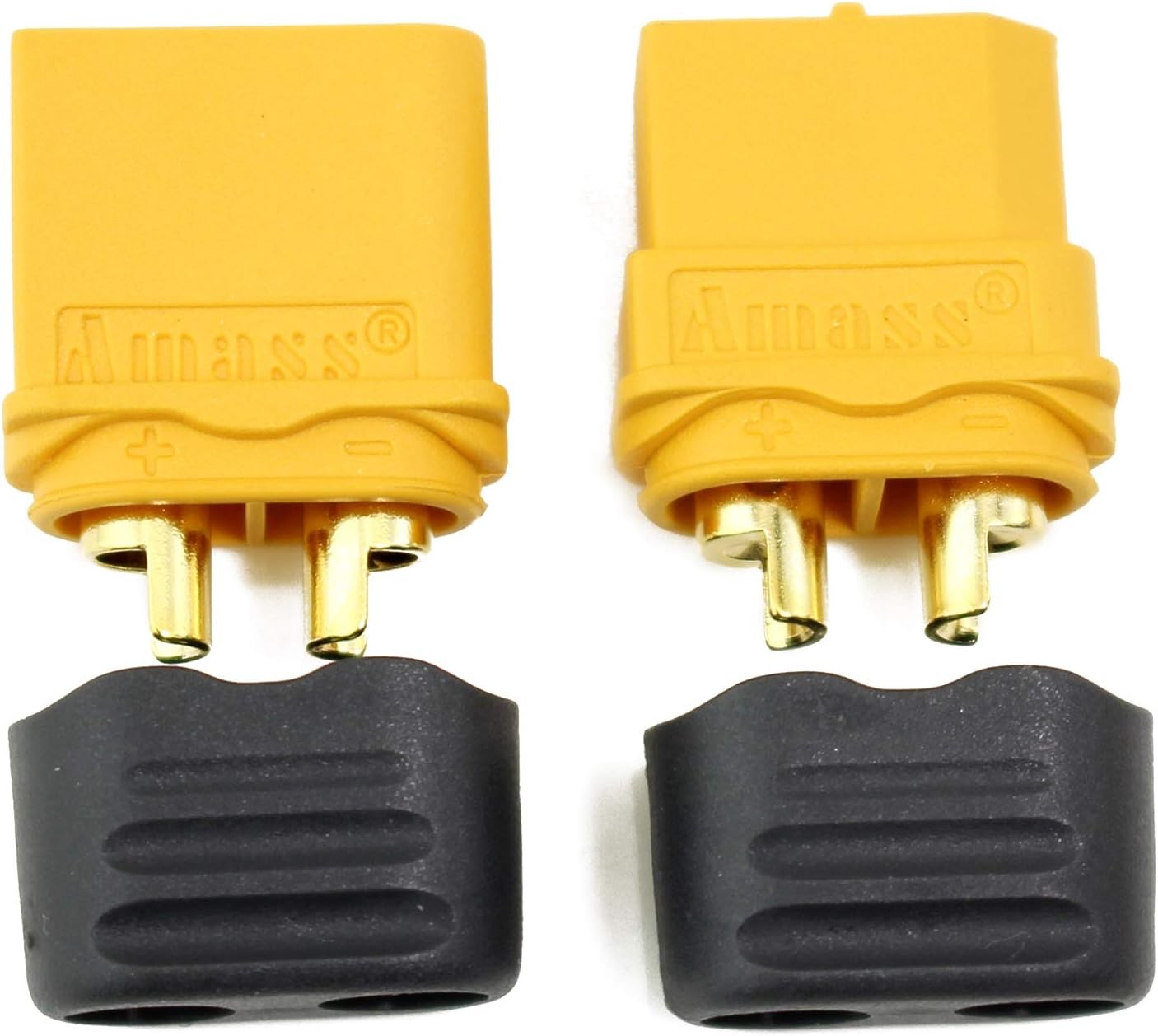 Amass 10 Pair XT60H Bullet Connector Plug Upgrated of XT60 Sheath Female & Male