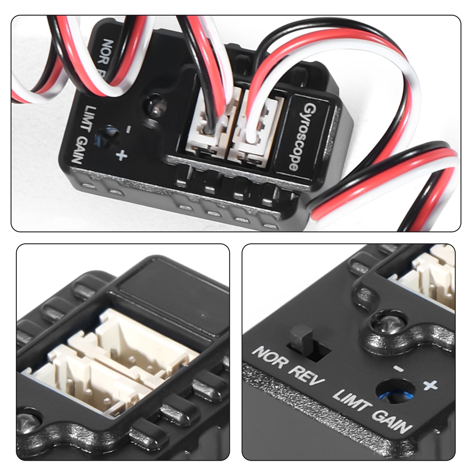 Dual-Axis Gyroscope Vehicle Auto Stability Control Module for RC Drift Cars Boat