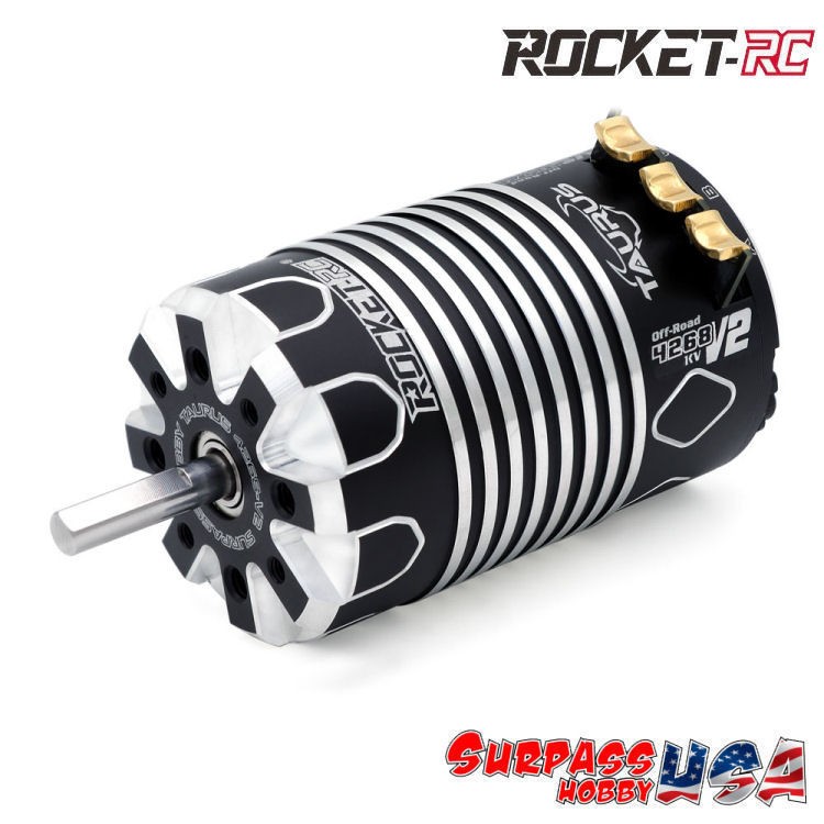Surpass Hobby Rocket-RC 4268 1/8 Taurus V2 Sensored Off-Road Motors NEW!
