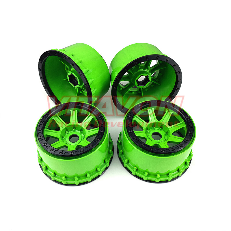VITAVON Light Weight 4.3 Bead Lock Wheel 24mm Hex 18MM Bore For X-MAXX XRT