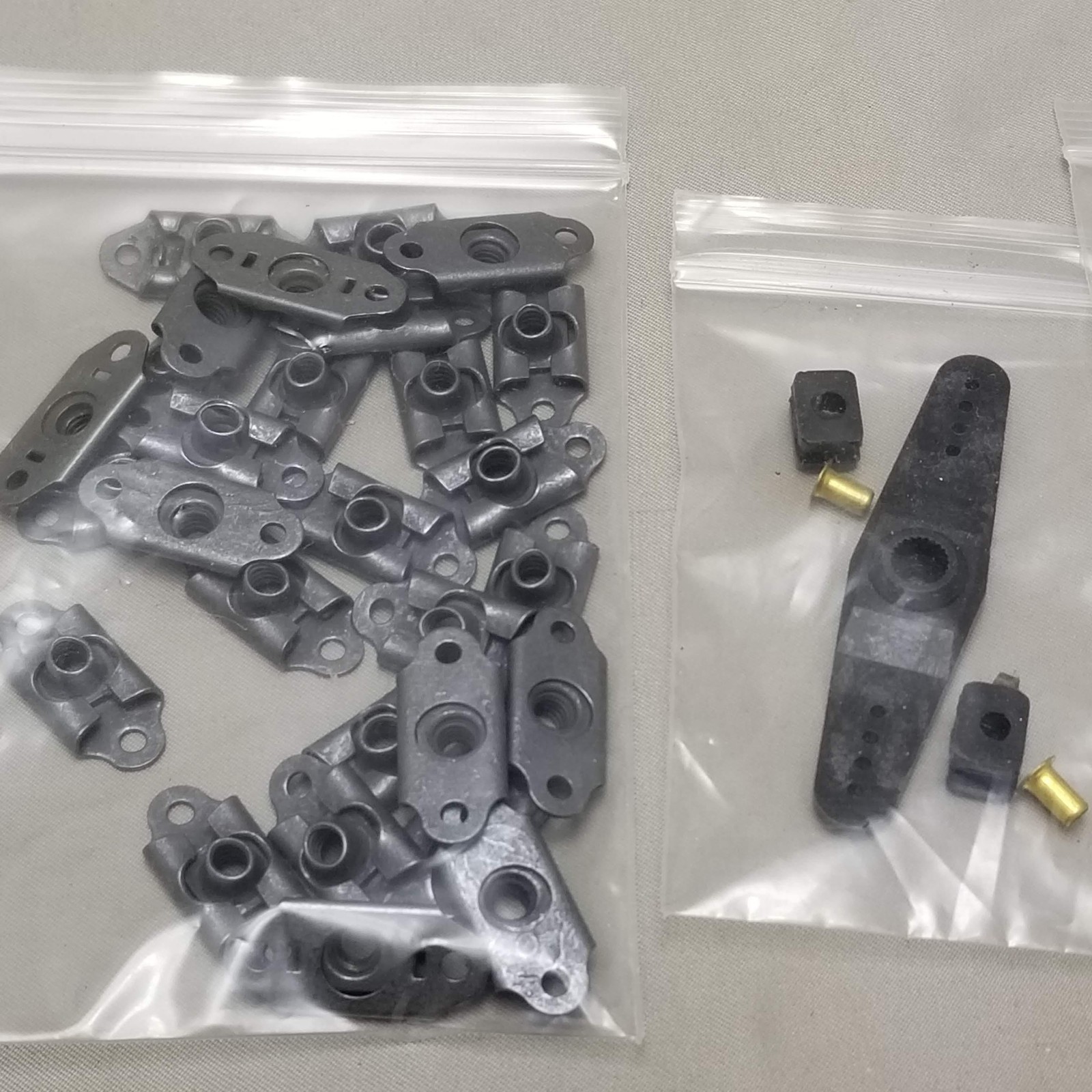Mixed RC Racing Parts Lot HPI Axial Pinion Gears Great Planes Hex Nuts Servo