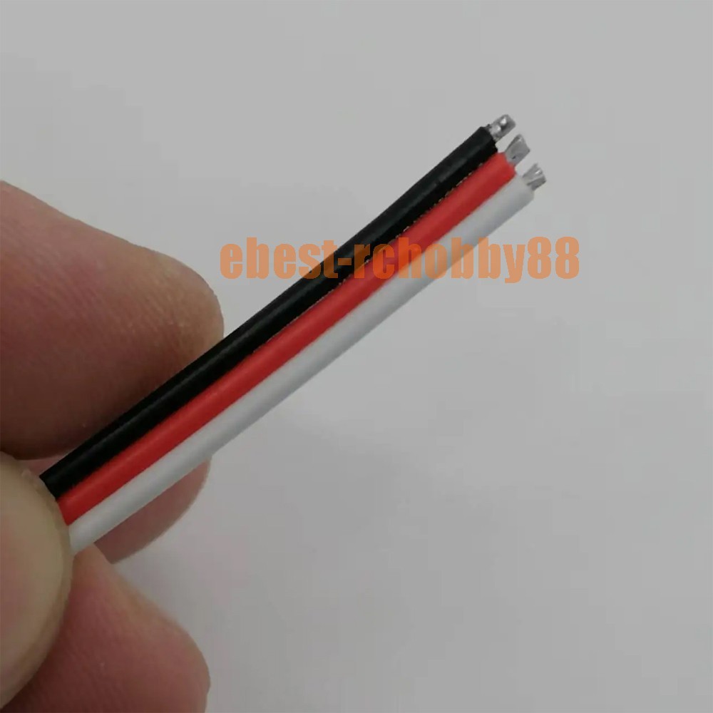 50 pcs DIY-JR Male Servo Plug 150MM 20AWG 100Cord Tail Pigtail Connector Cables