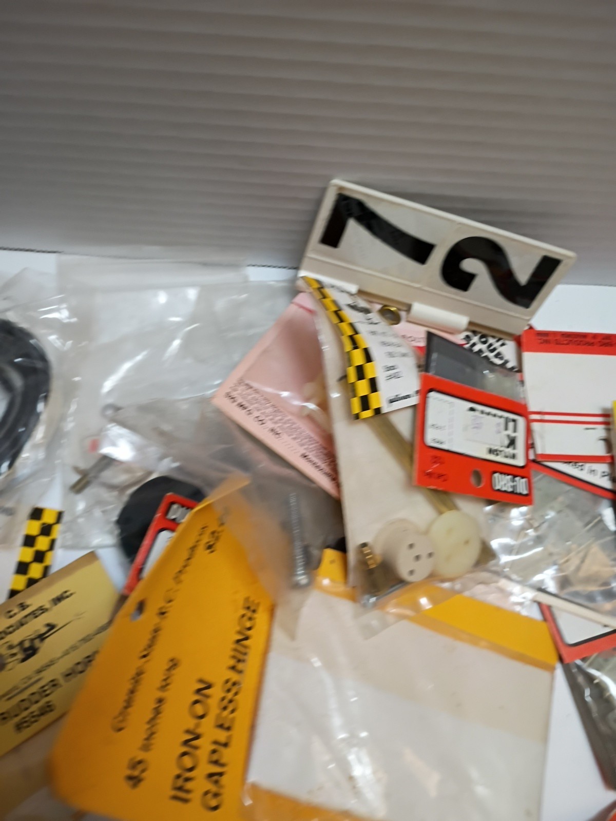 Vintage RC Model Airplane Parts Lot, Du-bro,Ernst,Sig,pylon,Granite,CB, etc