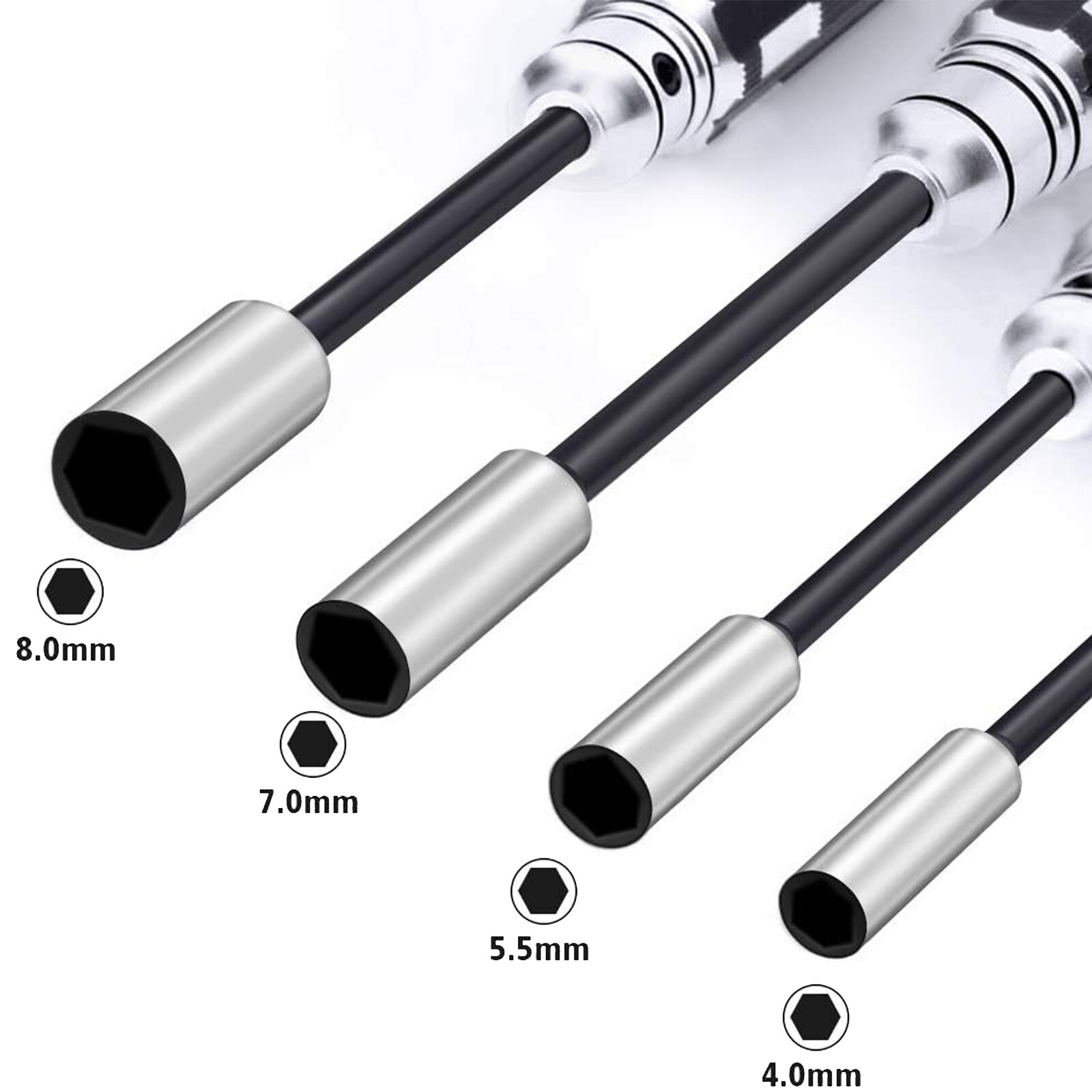Hex Nut Screwdriver Set for RC Traxxas Car Helicopter Boat Drone Repair Tool Kit