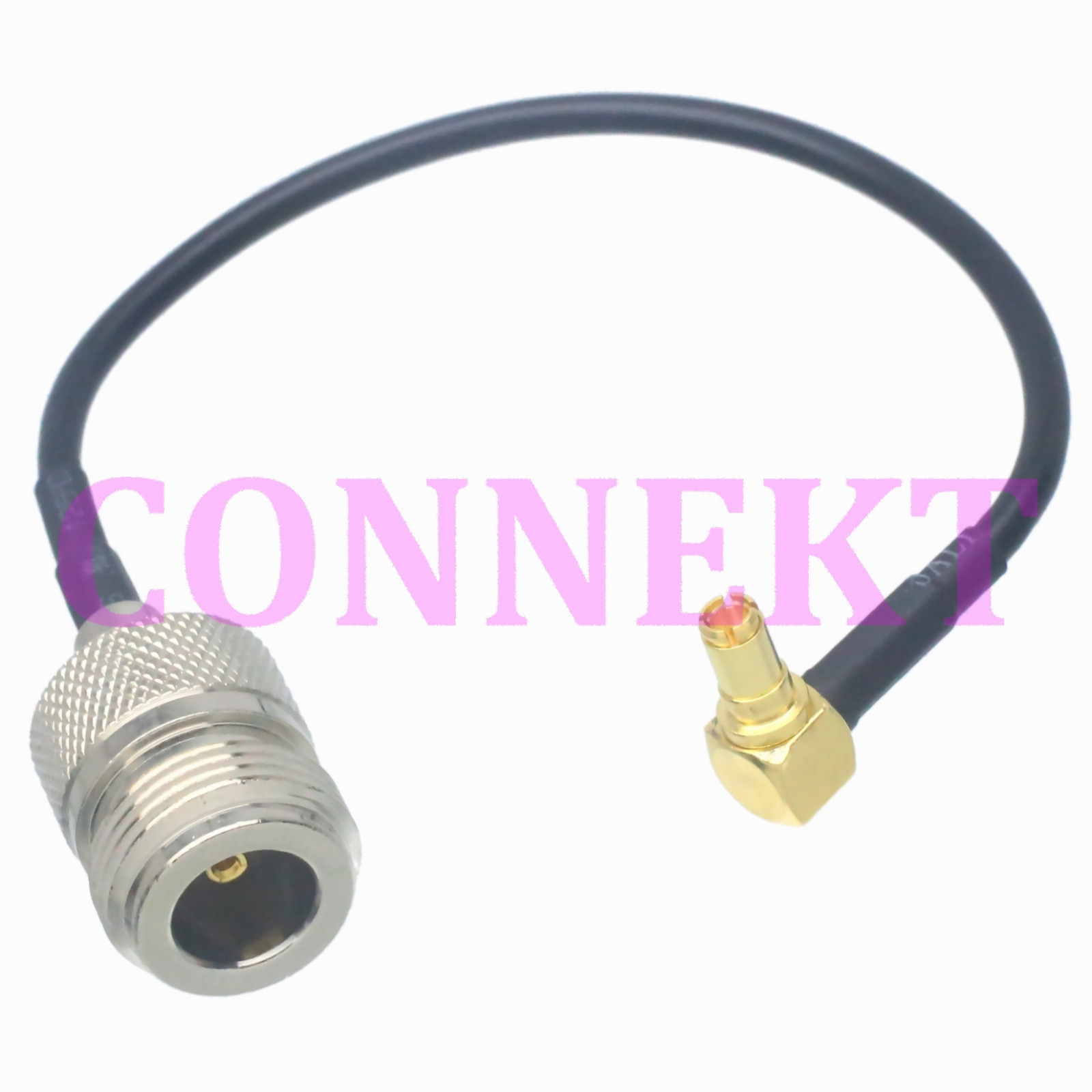 TS9 male right angle to N female jack RG174 cable jumper pigtail 15cm 3G modem