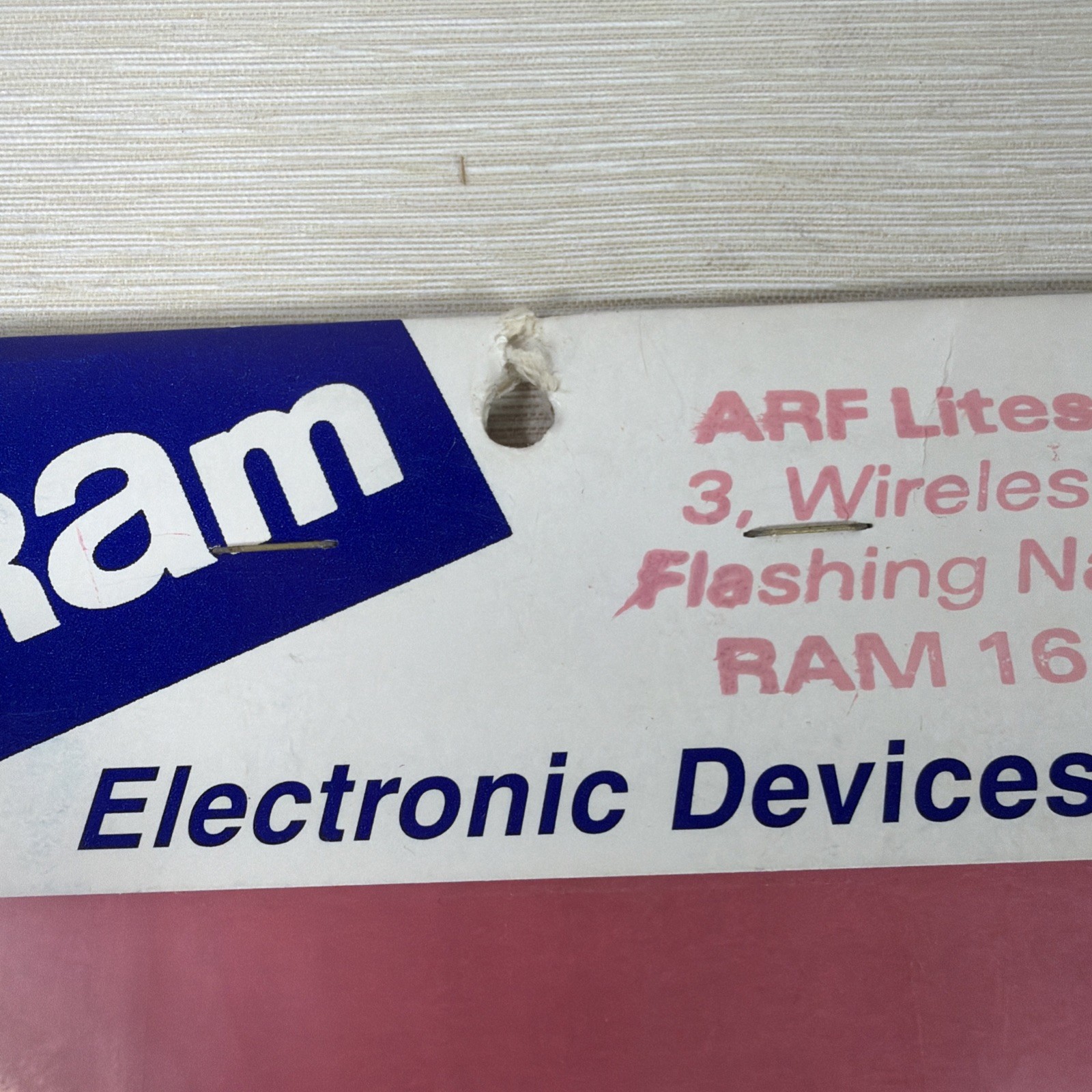 RAM 161 ARF Lites Wireless Flashing RC Airplane Navigation Lights NOS