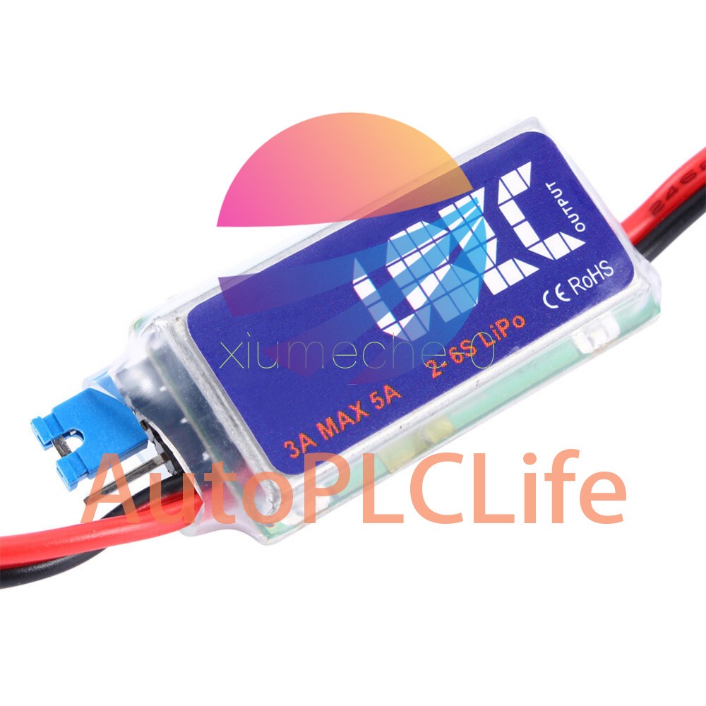 Hobbywing 3A UBEC w/ RF Noise Reduction RC Output BEC Switch Mode for Lipo