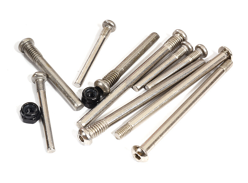 Precision Front & Rear Replacement Pins Designed for Traxxas 1/10 Slash 2WD
