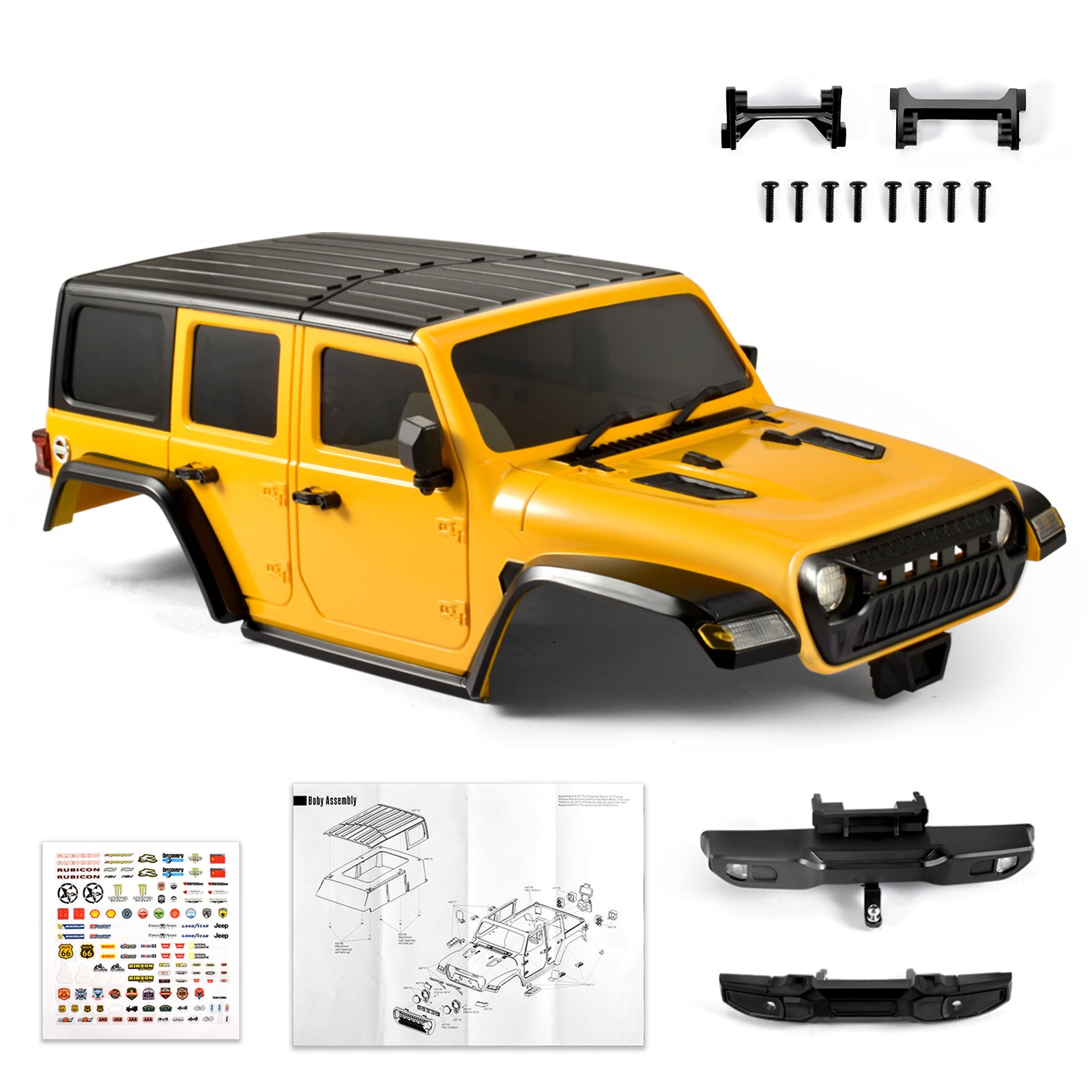 AUSTAR RC Car Shell 1:18 Car Casing Pickup Body Shell For 1/18 RC Crawler Car