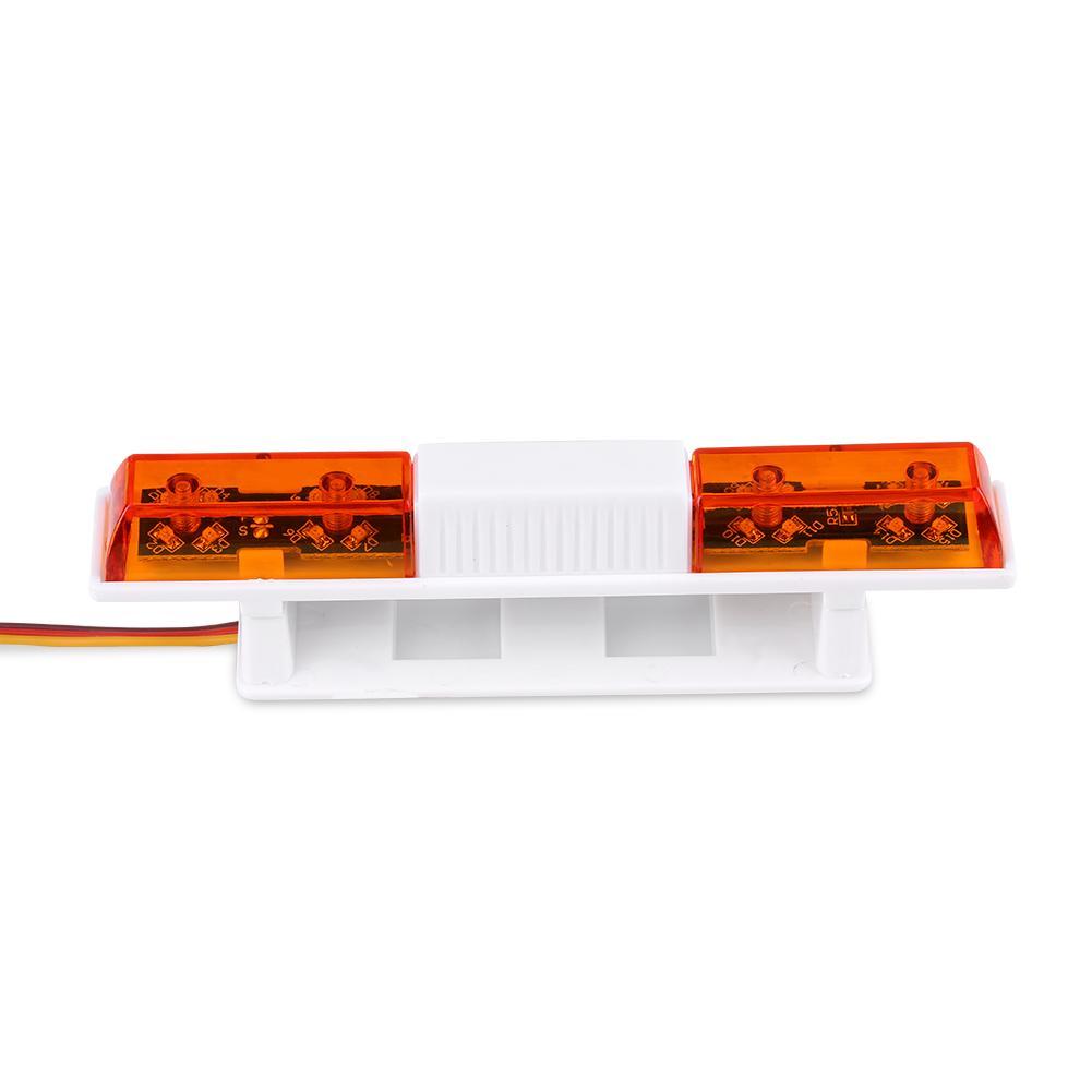 Colorful LED Flashing Light Bar Simulation Automotive Lights RC Alarm Lights