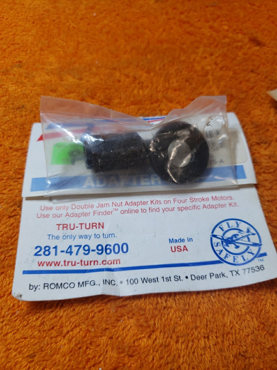 Tru-Turn Adapter Kit – 3/8 X 24 Kit Adapter Kit – New – Part TT-0375-A