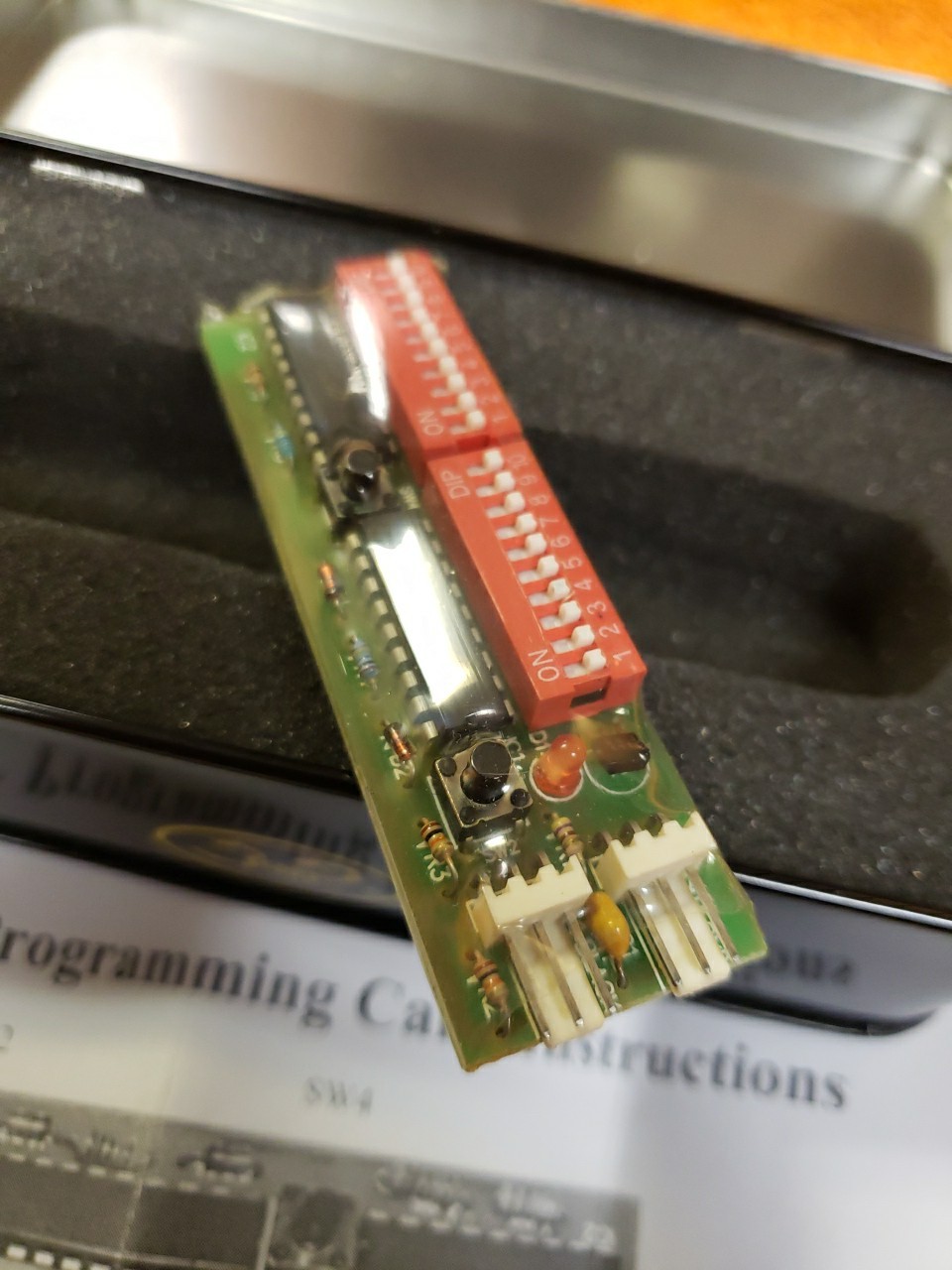 Scorpion ESC Programming Card – New! – JT25