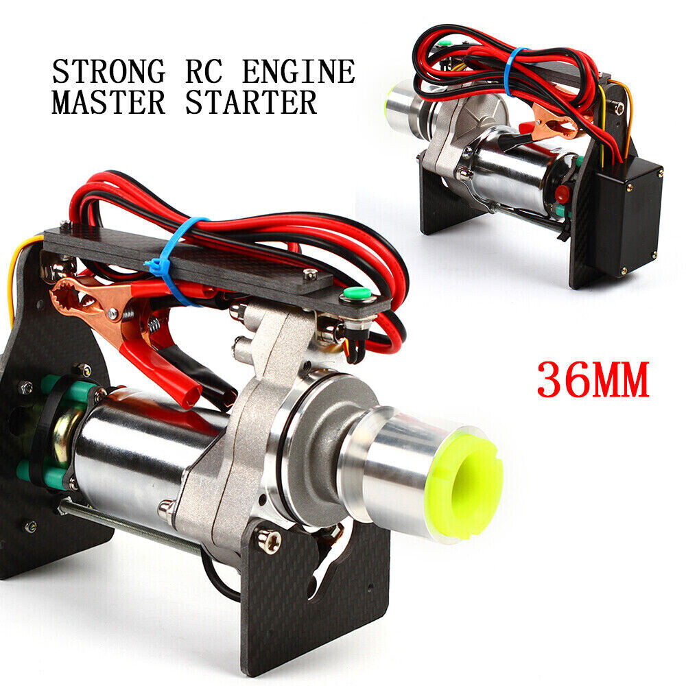 36mm Strong RC Engine Starter for Gasoline/Nitro Engine RC Helicopter Airplane