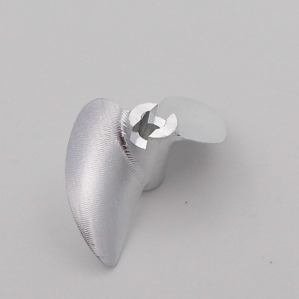 4mm shaft 2 blades Metal Aluminum Propeller 30mm-45mm for RC Racing Boat Motor