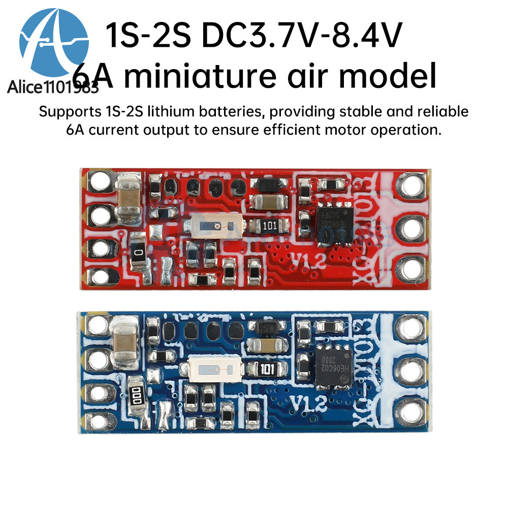 1S-2S 6A Micro Brushless ESC Motor Controller Board for 1104 1106 1306 1407 1503