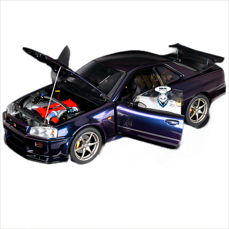 Capo 1/8 RC Nissan GTR R34 Metal Drift Car KIT CD15829 / Upgrade Parts Deposit