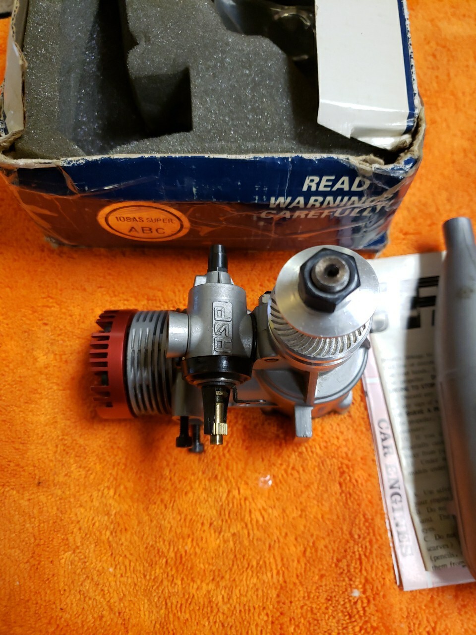 ASP Engine – ASP 108A ABC Super RC motor – Nice – N24