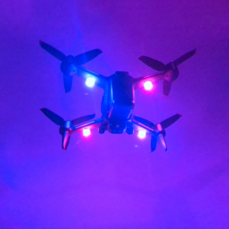Light Searching Flashing Signal Lamp Red / Blue Strobe Light For DJI FPV Drone