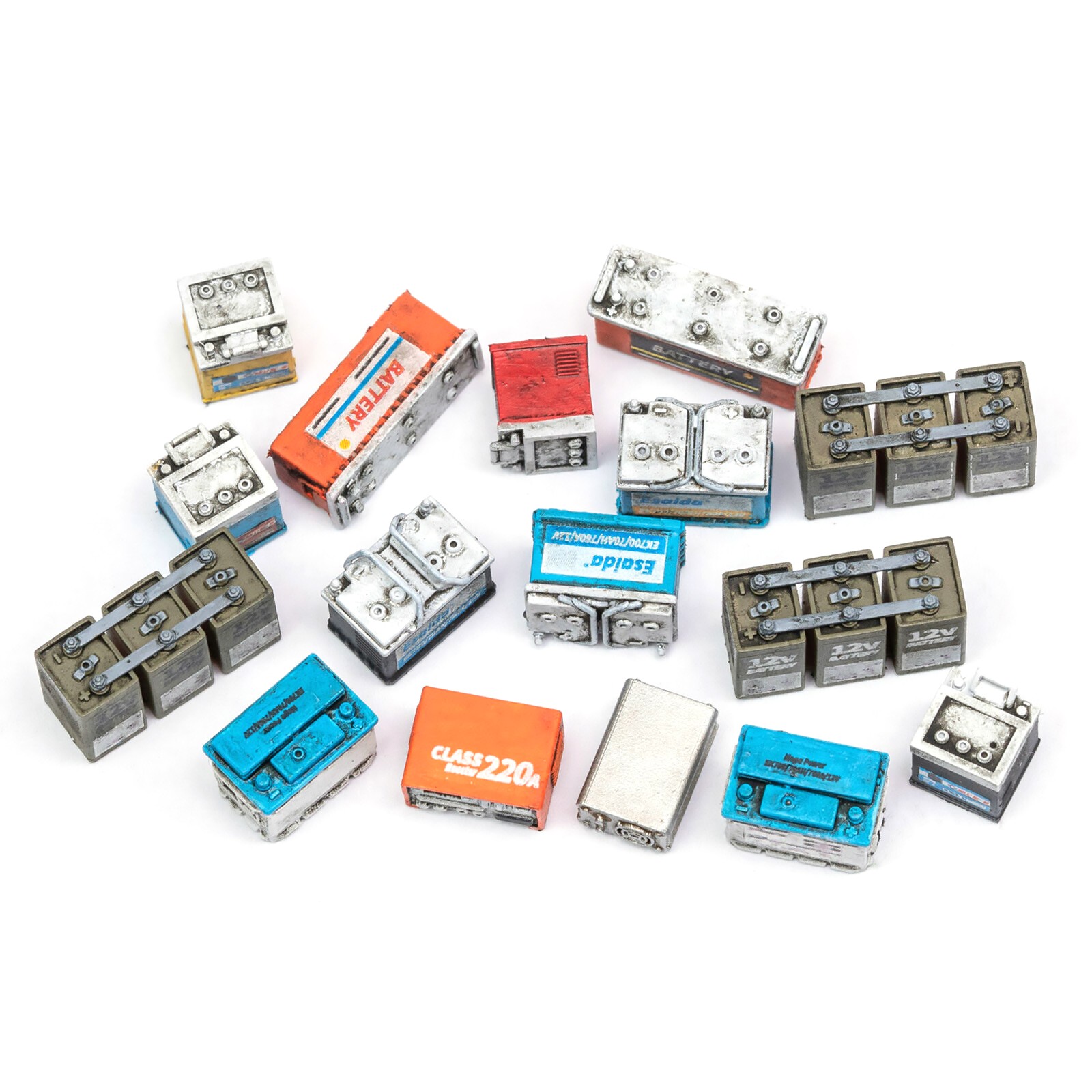 1/35 Resin Modern Battery w/Stickers Sheet Soldier Mannequin Figures Scene Kit
