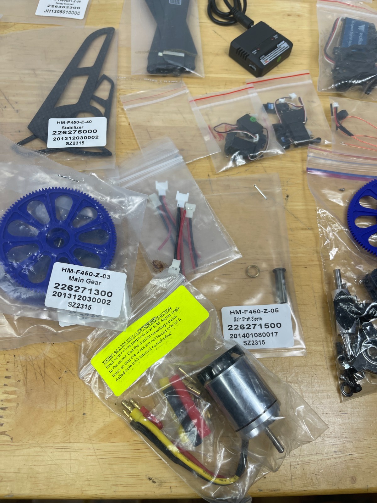 Walkera RC Helicopter Parts Lot NOS V450D01 V450D03 Super CP Master CP