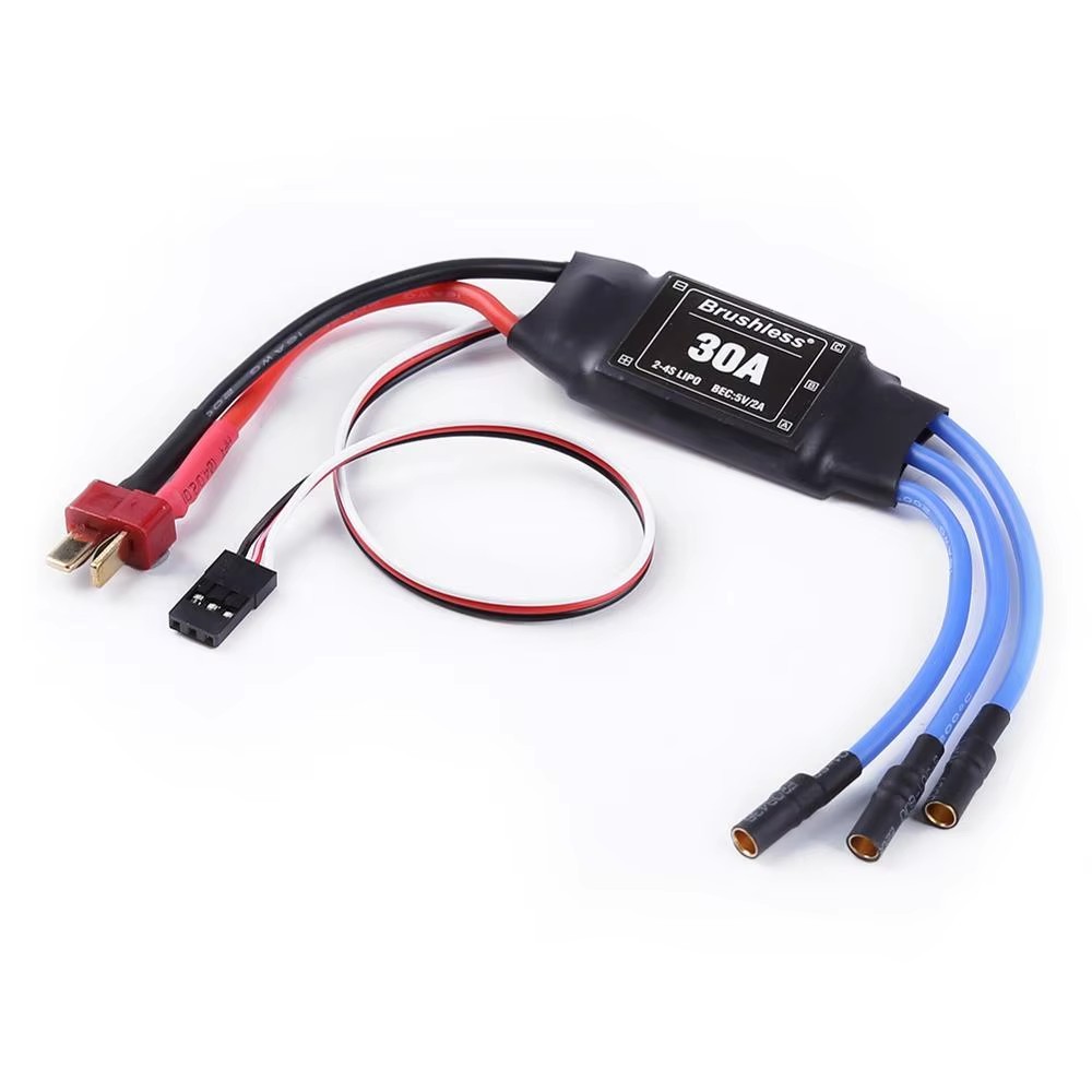 30A 2-4S Brushless Motor ESC Speed Controller For RC Plane Helicopter Aircraft B