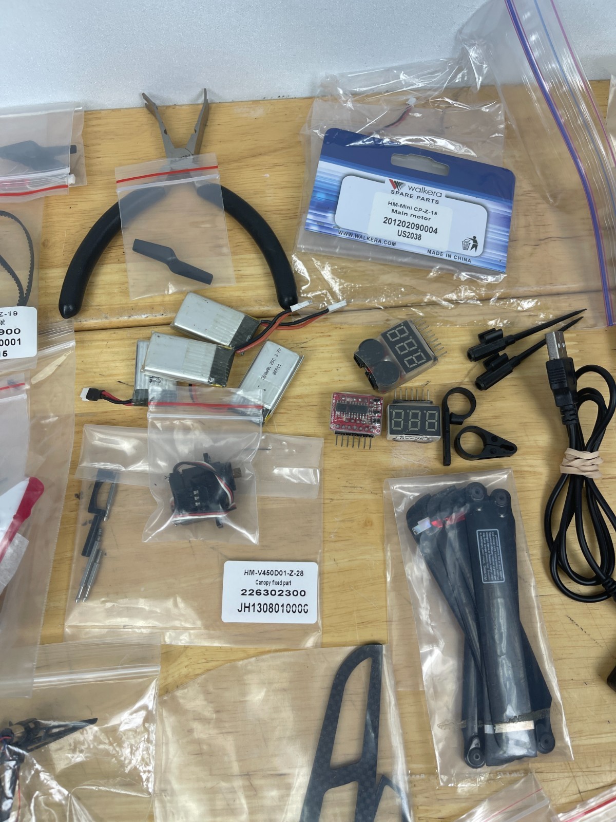 Walkera RC Helicopter Parts Lot NOS V450D01 V450D03 Super CP Master CP