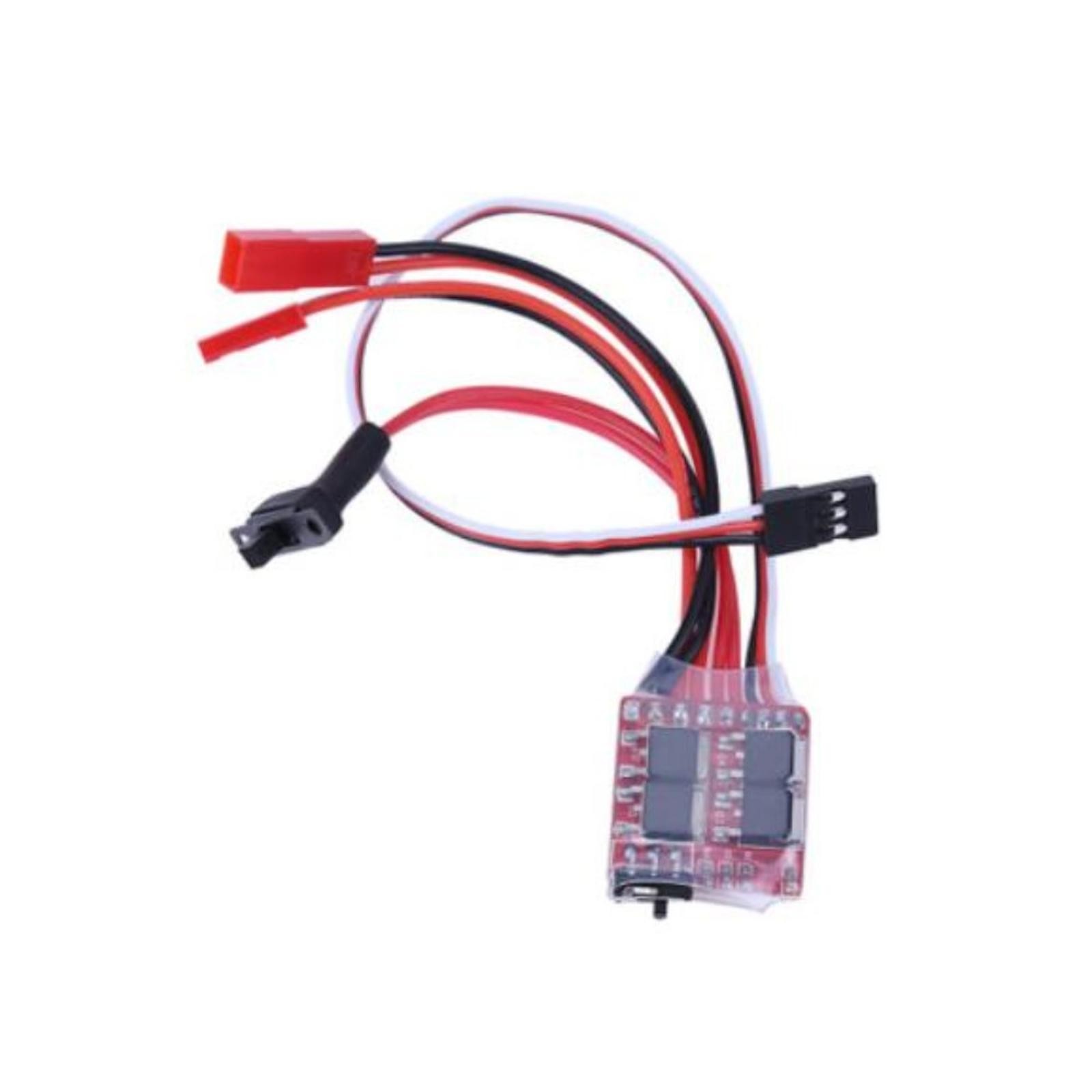 2.4G 3CH Transmitter w/ Receiver Battery 30A ESC Set for WPL C14 MN99S RC Car