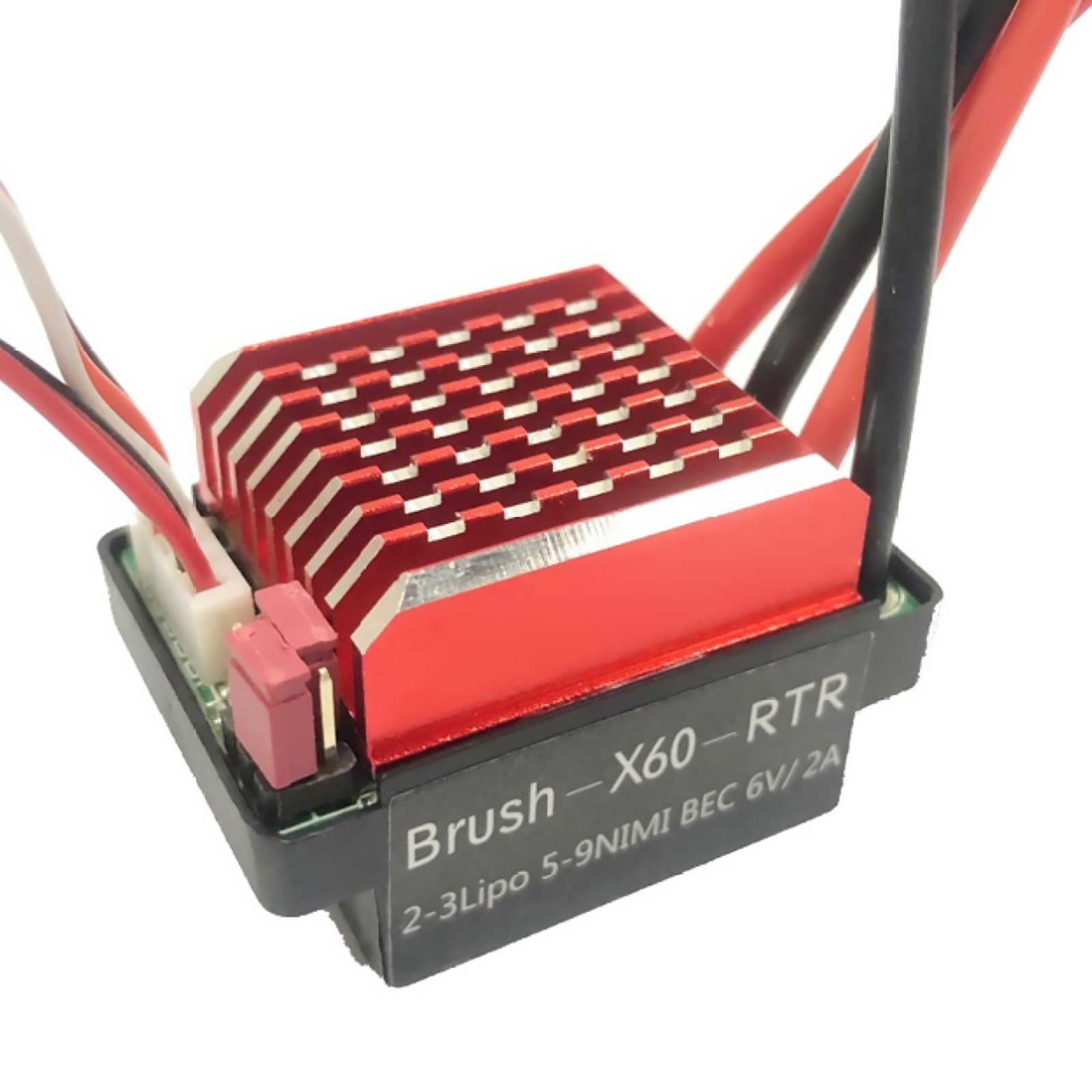 6-8.4V Two-Way 60A Brushed Electric Speed Controller ESC for 1/10 RC Car Crawler