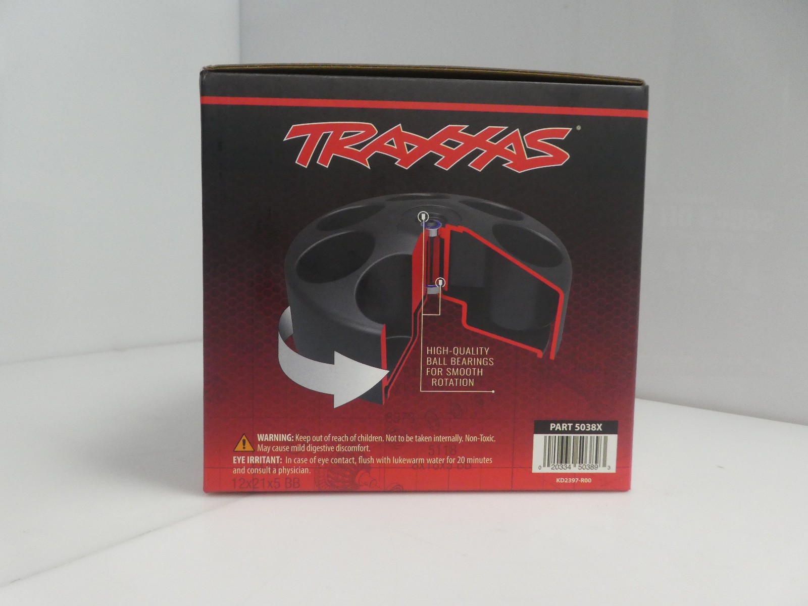 Traxxas 5038X Shock Oil Set with Spinning Carousel Rack
