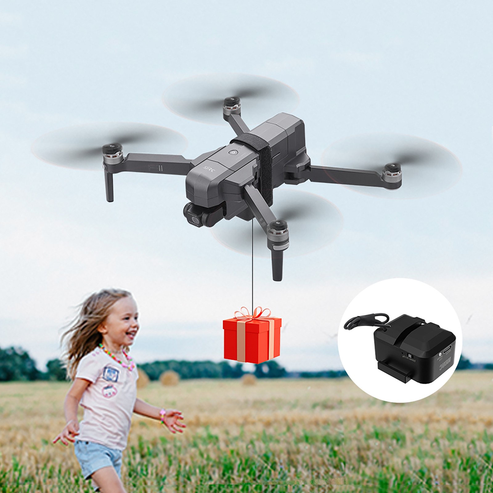 Dropping System Payload Delivery Thrower Air Dropper For DJI Mini 3 4 Pro