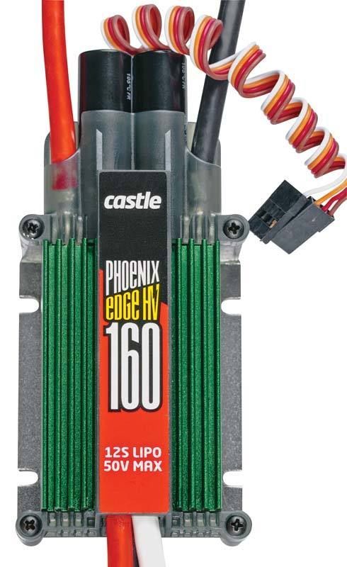 Castle Creations Phoenix Edge 160HV 50V 160-Amp ESC Speed Control FREE SHIPPING
