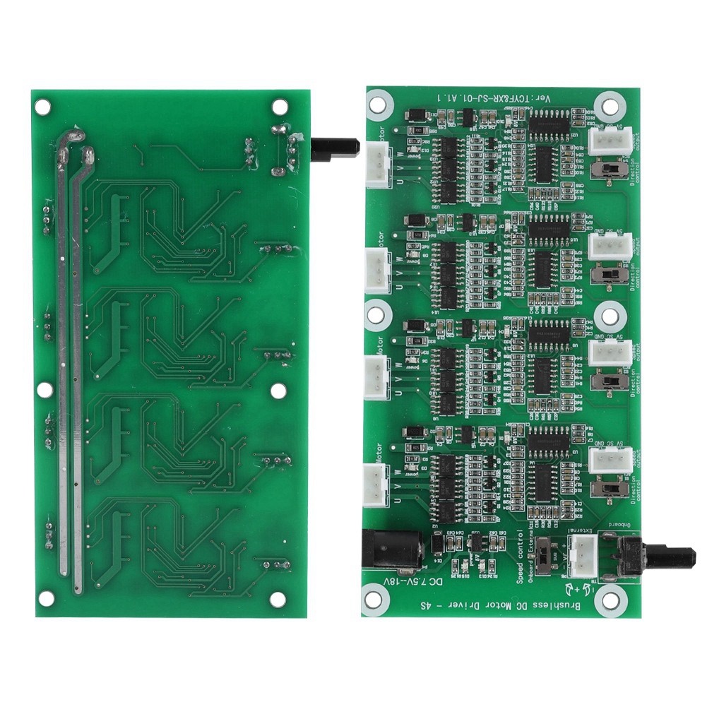 4 Channels Brushless Motor PWM Multi Level Protection Brushless Motor Speed