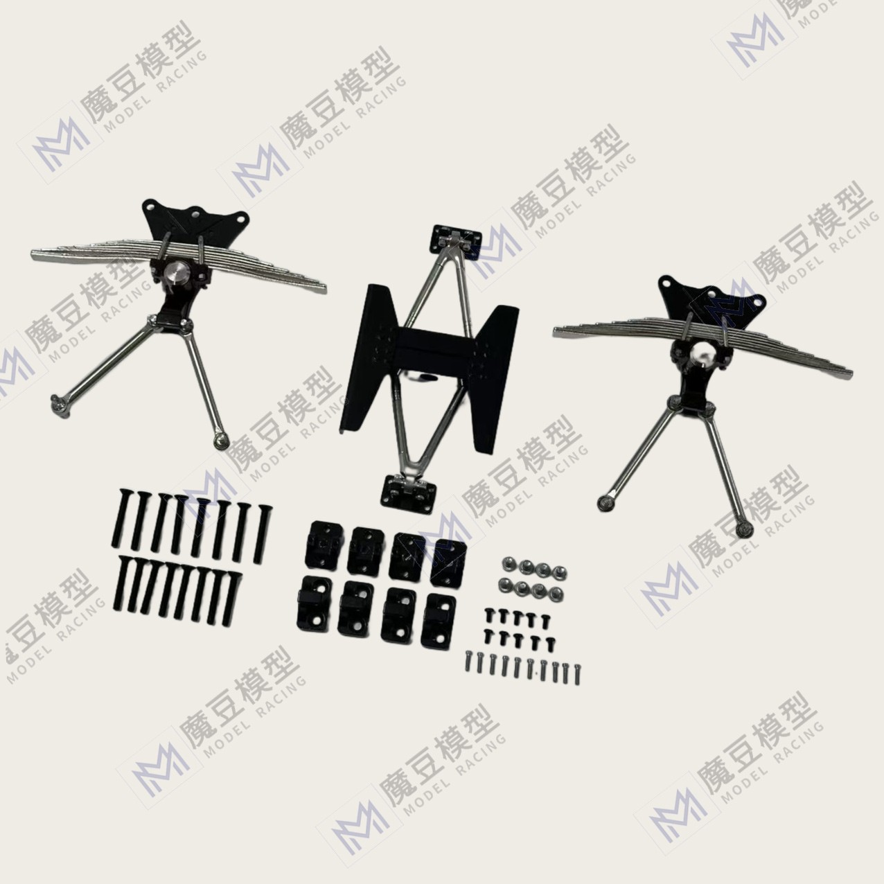 For Tamiya 1/14 RC Truck Rear Suspension Assembly 1:14 Tractor Hydraulic Parts