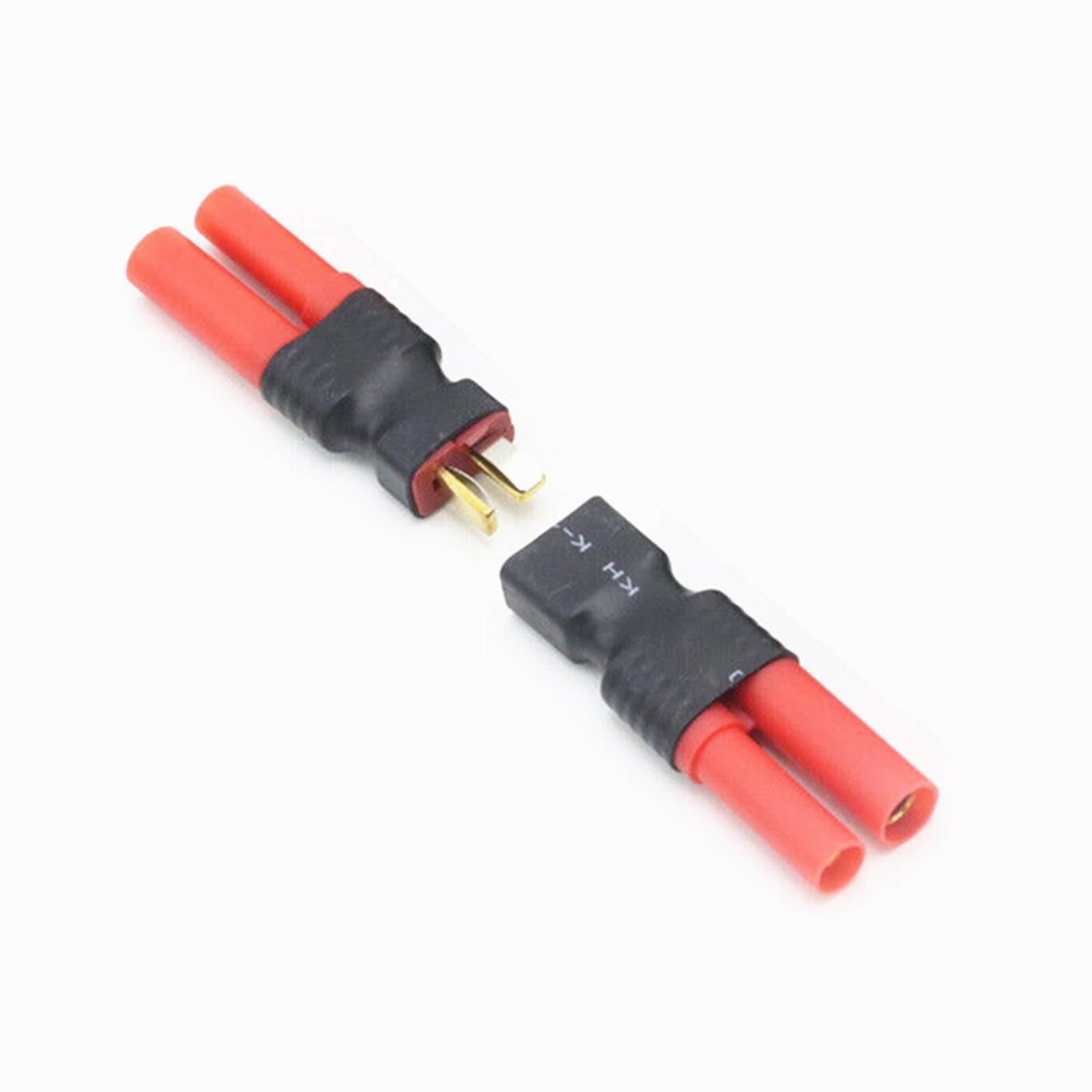 2Pcs T Male /Female to HXT4.0 Adapter Connector Cordles For Drone/Car/Boat