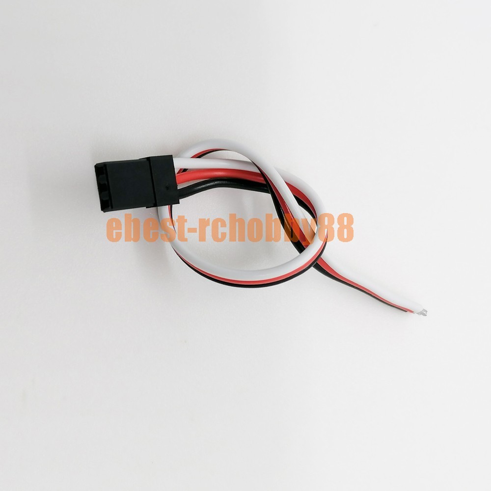 50 pcs DIY-JR Male Servo Plug 150MM 20AWG 100Cord Tail Pigtail Connector Cables