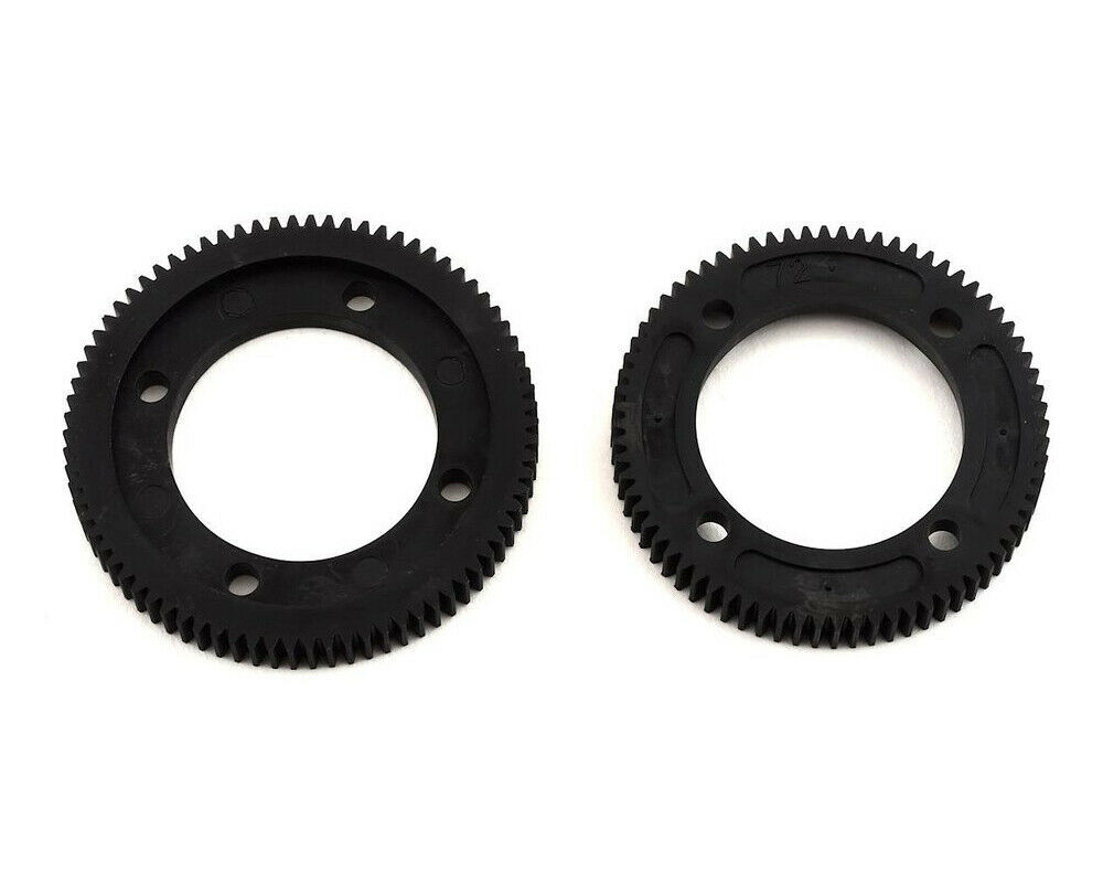 Team Associated 92149 B74 B74.1 Center Differential Spur Gear Set 72T & 78T New