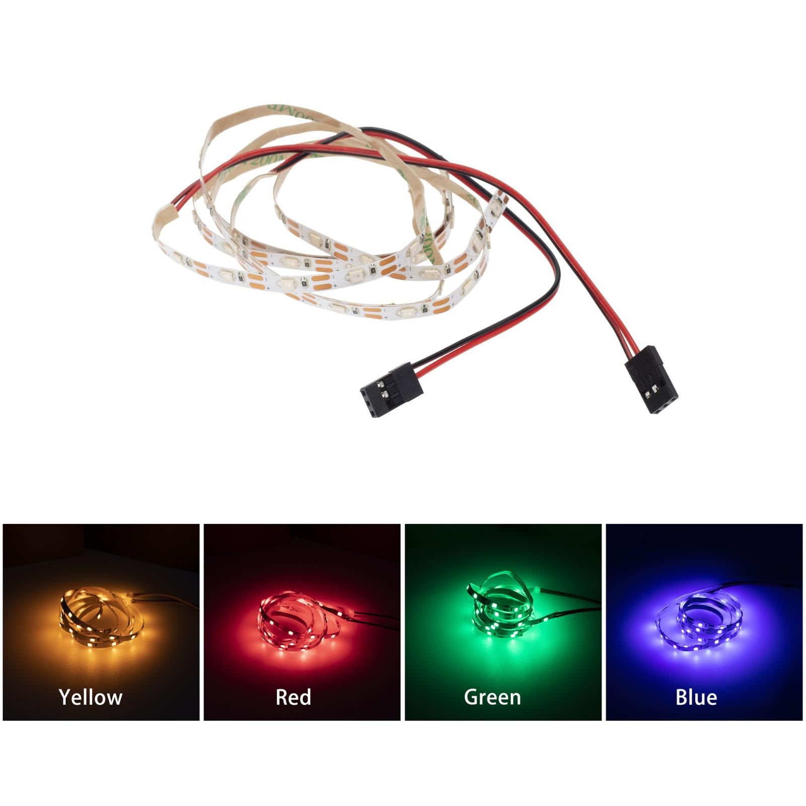 Remote Control LED Light Strip Kit For RC Fixed Wing Airplane Flying Wing Plane/
