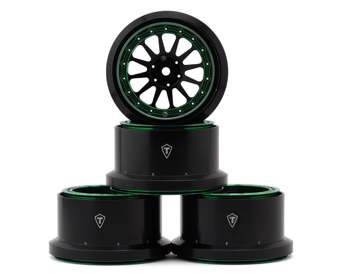 Treal Hobby Aluminum Beadlock Monster Truck Wheels for Traxxas® Mini Maxx®