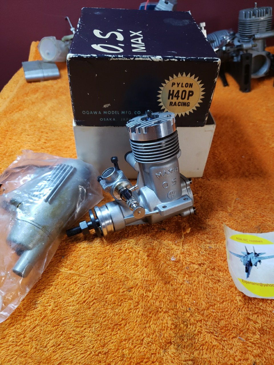 OS Engine – OS H 40 P Pylon RACING racing RC motor – H40P – New in box!