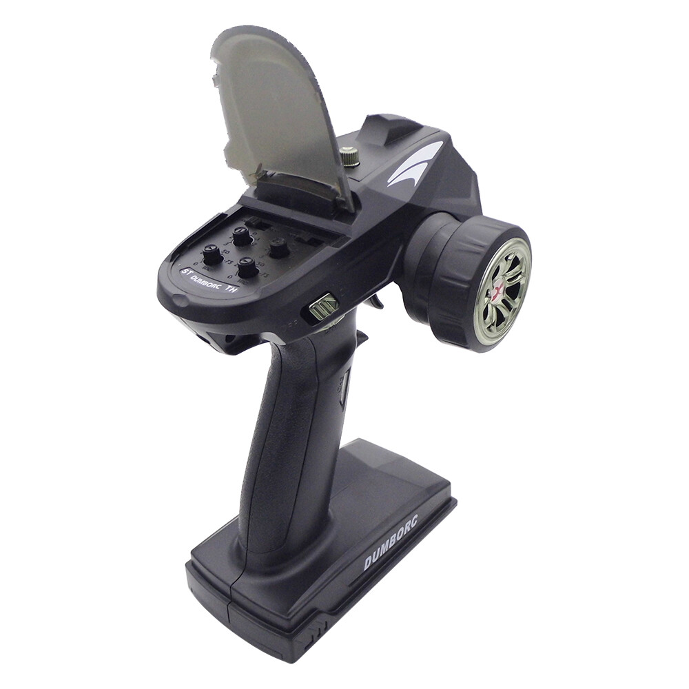 DUMBORC X6 2.4G 6CH Transmitter + X6FG Gyro Receiver for RC Car Boat Marine Tank