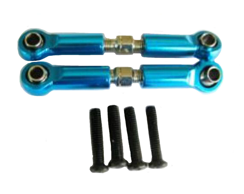 Aluminum Linkage Pulling Steering Rod M3 Thread 2.5mm Hole for 1/16 1/18 rc car