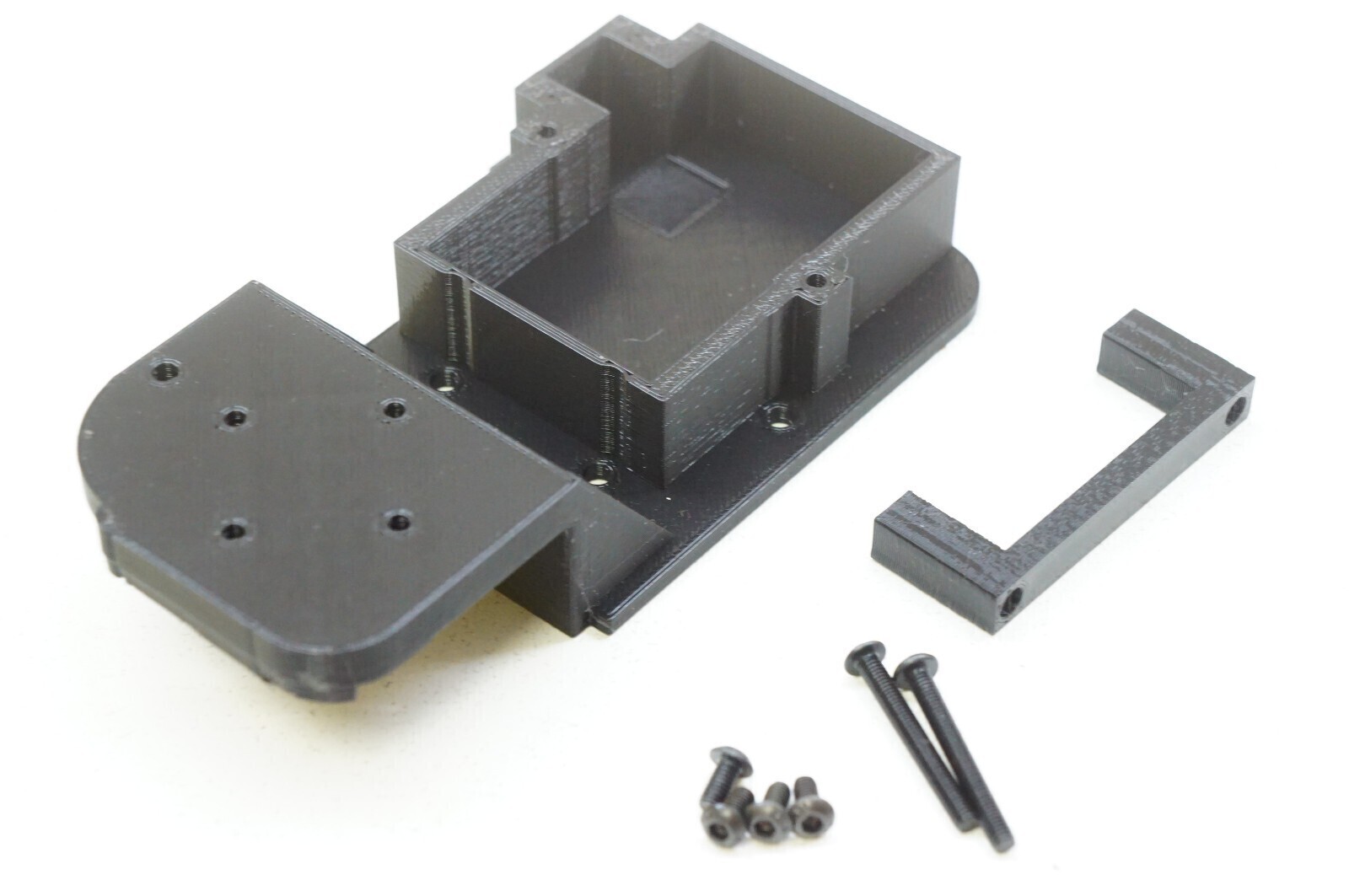 Castle Mamba-X ESC Mount & Receiver plate for Traxxas Slash 4X4 LCG
