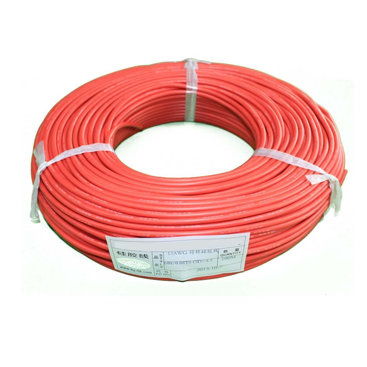 Flexible Silicone Cable Wire 8/10/12/14/16/18/20/22/24/26/30 AWG Various Colours