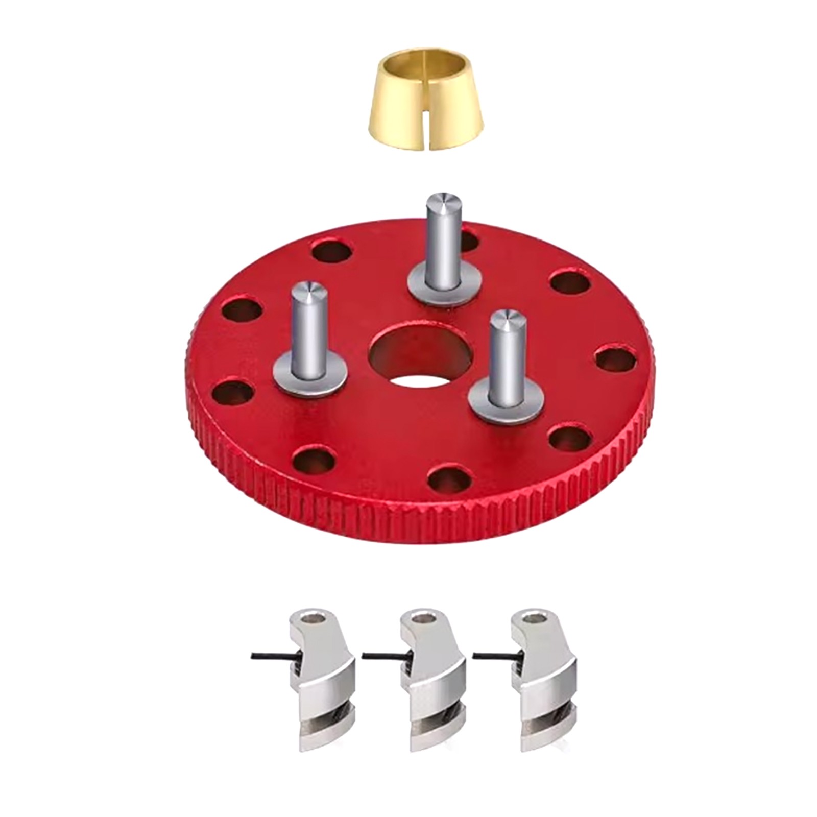 New Aluminum Clutch Flywheel Kit Replacement Parts For TRAXXAS 1/10 Nitro RC Car